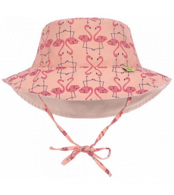 Traje De Baño Niñas Flamingo + Gorro Natacion + Gorro Sol