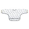 Babero impermeable con mangas ballenas Lassig