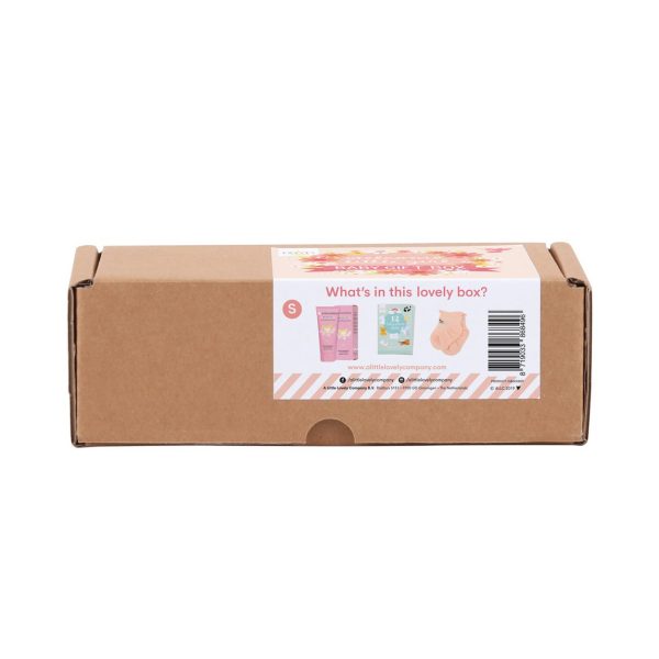 Canastilla para bebé rosa pequeña