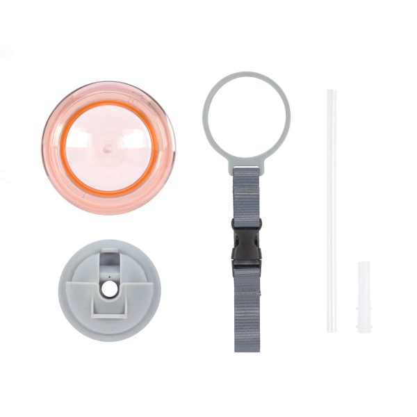 Botella para agua libre BPA Little Spookies Peach