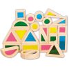 Set de 24 bloques sensoriales de madera