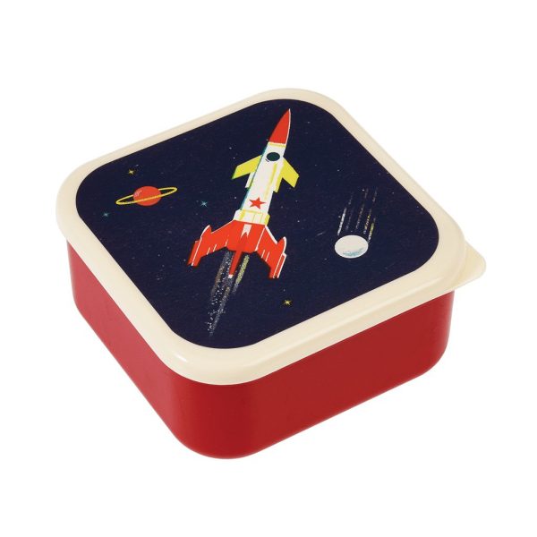 Set de 3 fiambreras Space Age
