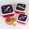 Set de 3 fiambreras Space Age