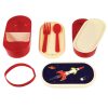 Fiambrera tipo bento Space Age