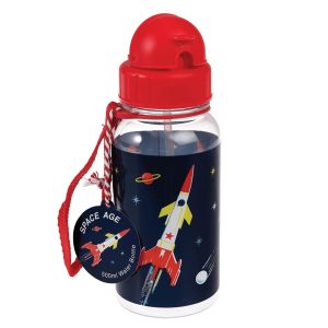 Botella agua para el cole o la guarde Space Age Rex London
