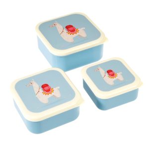 Set de 3 fiambreras Dolly la Llama
