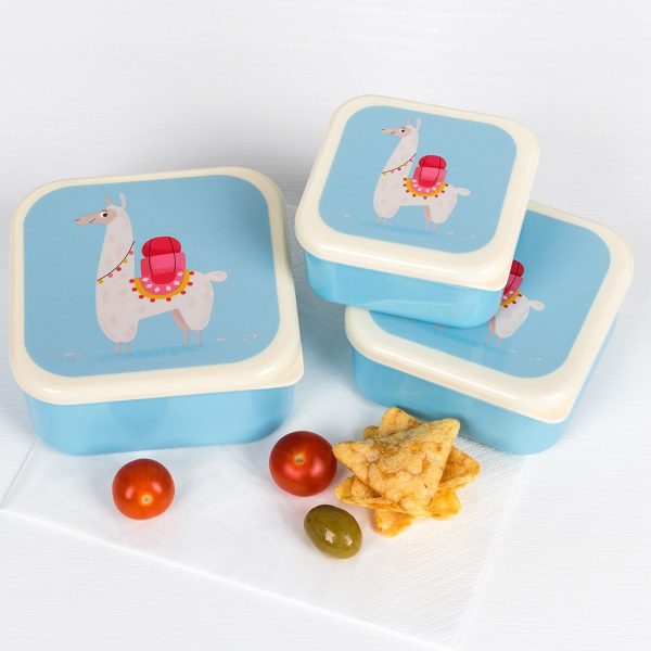 Set de 3 fiambreras Dolly la Llama