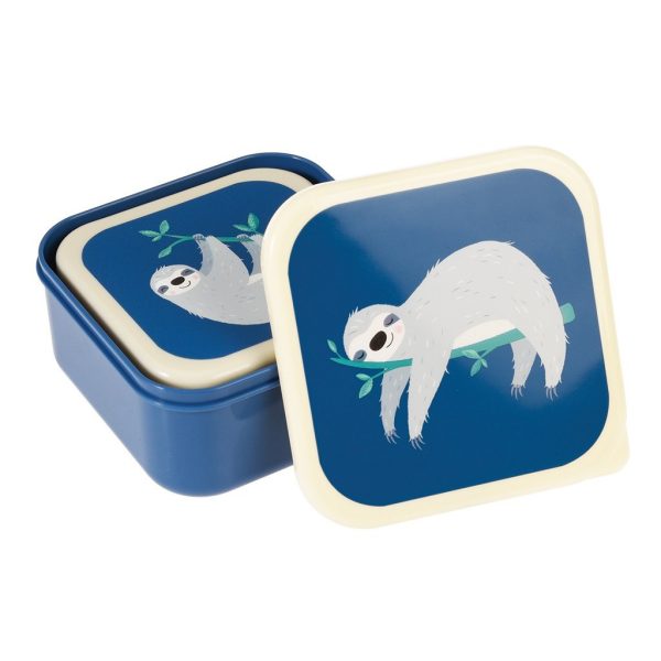 Set de 3 fiambreras perezoso