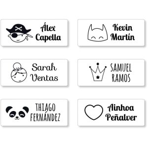 Sello personalizado para marcar ropa o papel