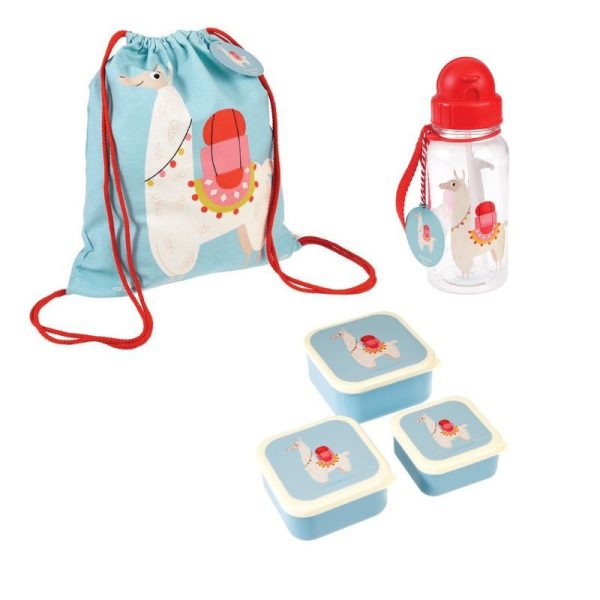 Pack personalizable guardería o infantil Llama