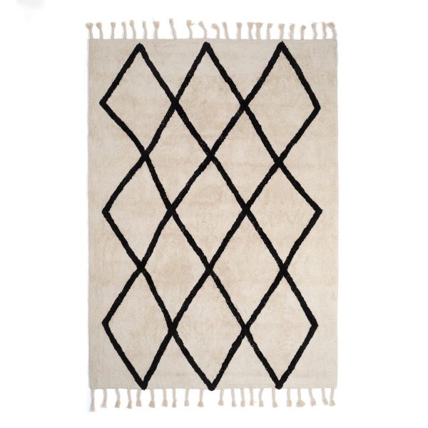Alfombra lavable Bereber 140x200 cm