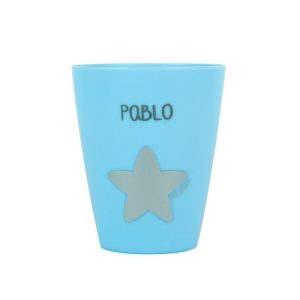 Vaso personalizado estrella azul