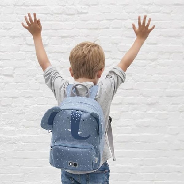 Mochila Trixie oso polar personalizable