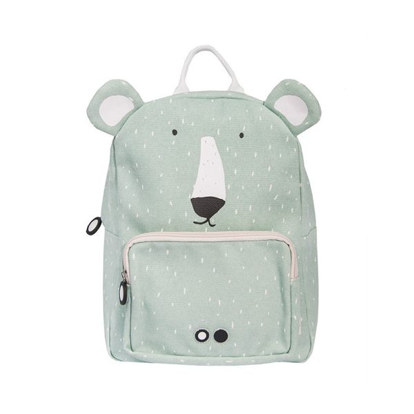 Mochila Trixie oso polar personalizable