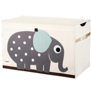 Arcón guarda juguetes elefante 3Sprouts