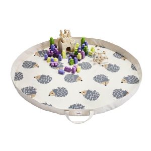 Alfombra para jugar y saco recoge juguetes erizo 3Sprouts