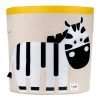 Cesta para guardar juguetes zebra 3Sprouts