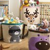 Cesta para guardar juguetes mapache 3Sprouts