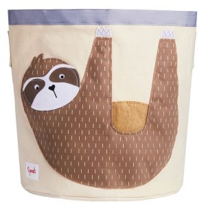 Cesta para guardar juguetes perezoso 3Sprouts