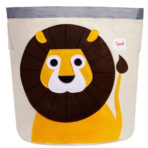 Cesta para guardar juguetes león 3Sprouts