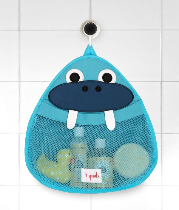 Colgador para accesorios y juguetes de baño morsa 3Sprouts