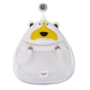 Colgador para accesorios y juguetes de baño oso polar 3Sprouts