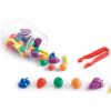 Set de 48 frutas de colores para contar y clasificar