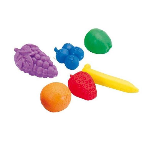 Set de 48 frutas de colores para contar y clasificar