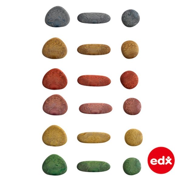 Set de 36 piedras ecológicas