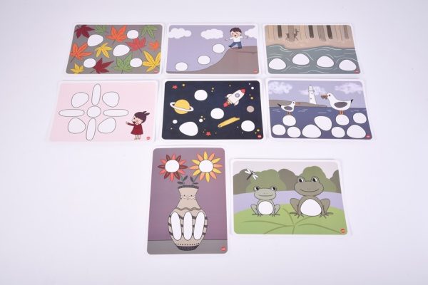 Set de 36 piedras ecológicas