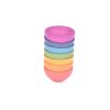 Set de 7 cuencos multicolores