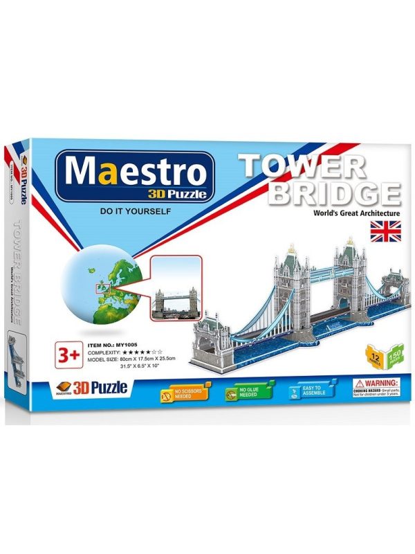 Puzzle 3D Tower Bridge Maestro