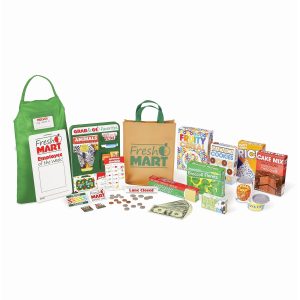 Pack de 70 accesorios para supermercado fresh mart