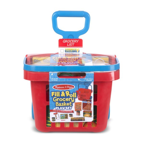 Cesta de la compra con complementos