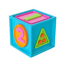 Cubos encajables smarty cubes 1 2 3 de Fat Brain