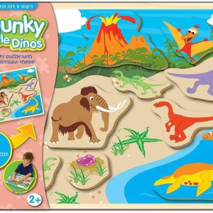 Mi primer puzzle de dinosaurios