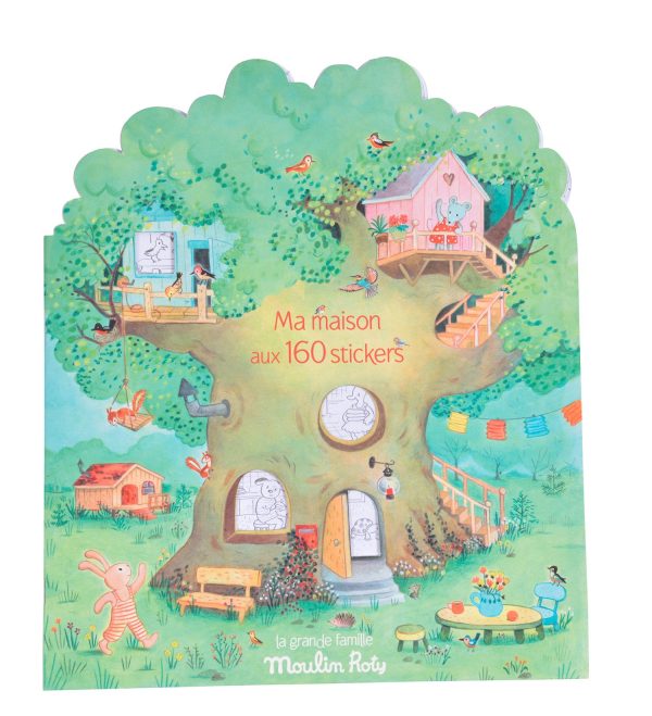 Cuaderno para colorear con pegatinas La Gran Familia