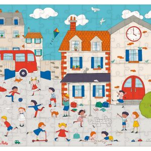 Puzzle 150 piezas en el recreo