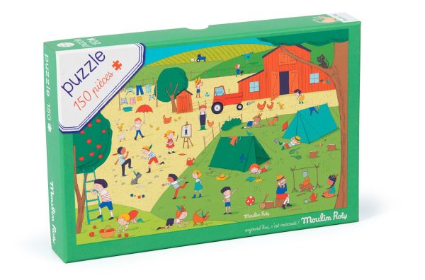 Puzzle 150 piezas en el campo