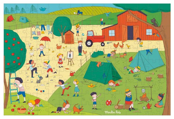 Puzzle 150 piezas en el campo