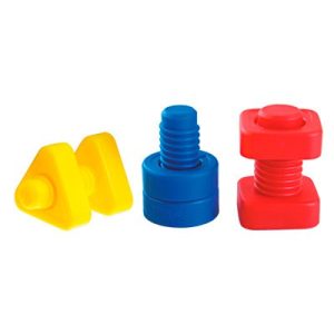 Set manipulativo 32 piezas tornillos y tuercas
