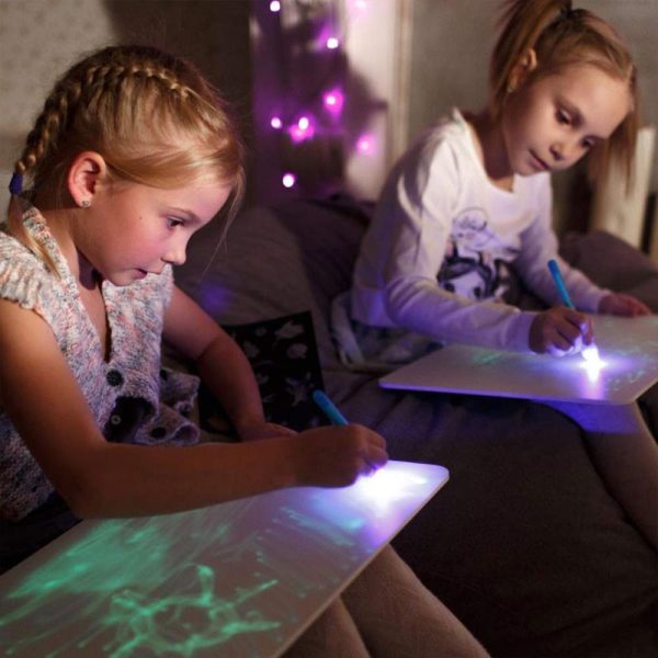 Pizarra mágica con luz Pintafluo