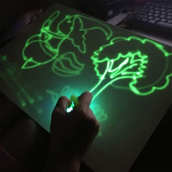 Pizarra mágica con luz Pintafluo