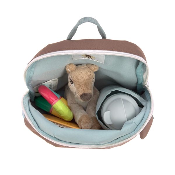 Mochila personalizable para guardería animales castor Lassig