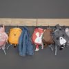 Mochila personalizable para guardería animales chinchilla Lassig
