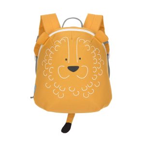 Mochila personalizable para guardería animales león Lassig