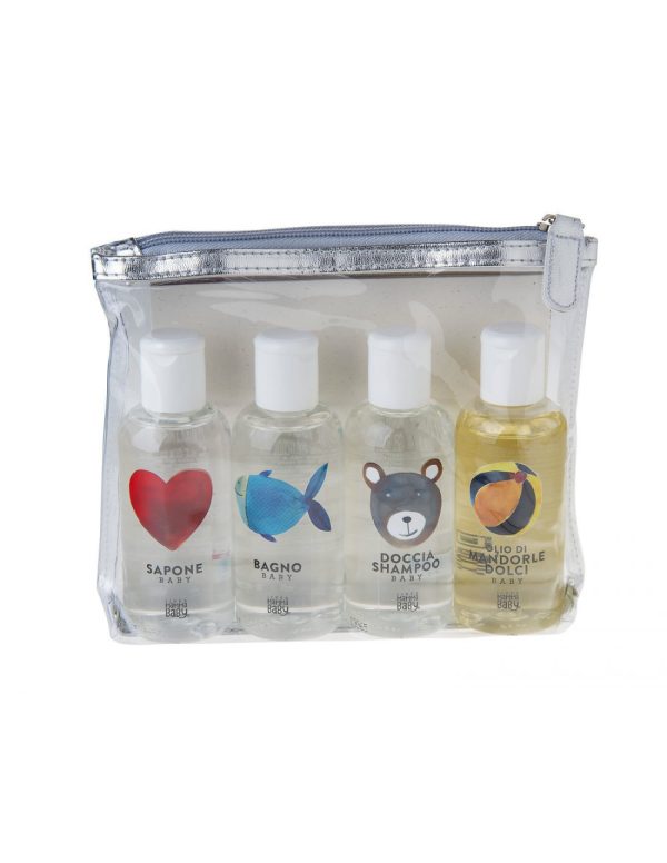 Estuche de viaje para bebés 4x100ml Mammababy