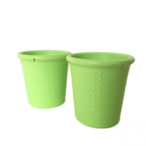 Pack de 2 vasos de silicona Silikids