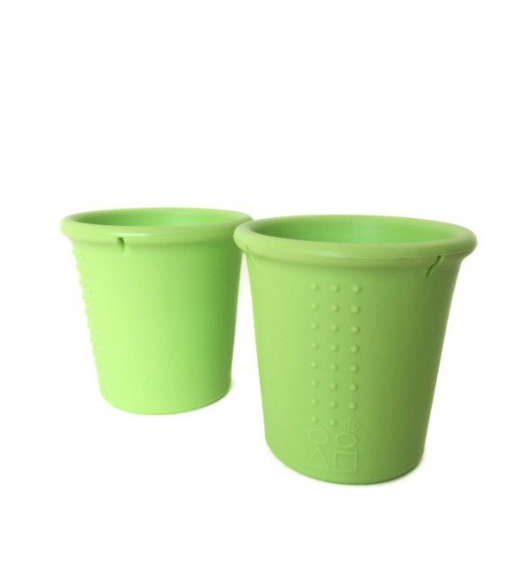 Pack de 2 vasos de silicona Silikids