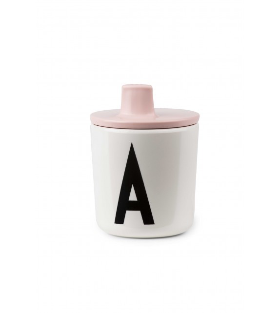 Tapa con boquilla rosa Design Letters